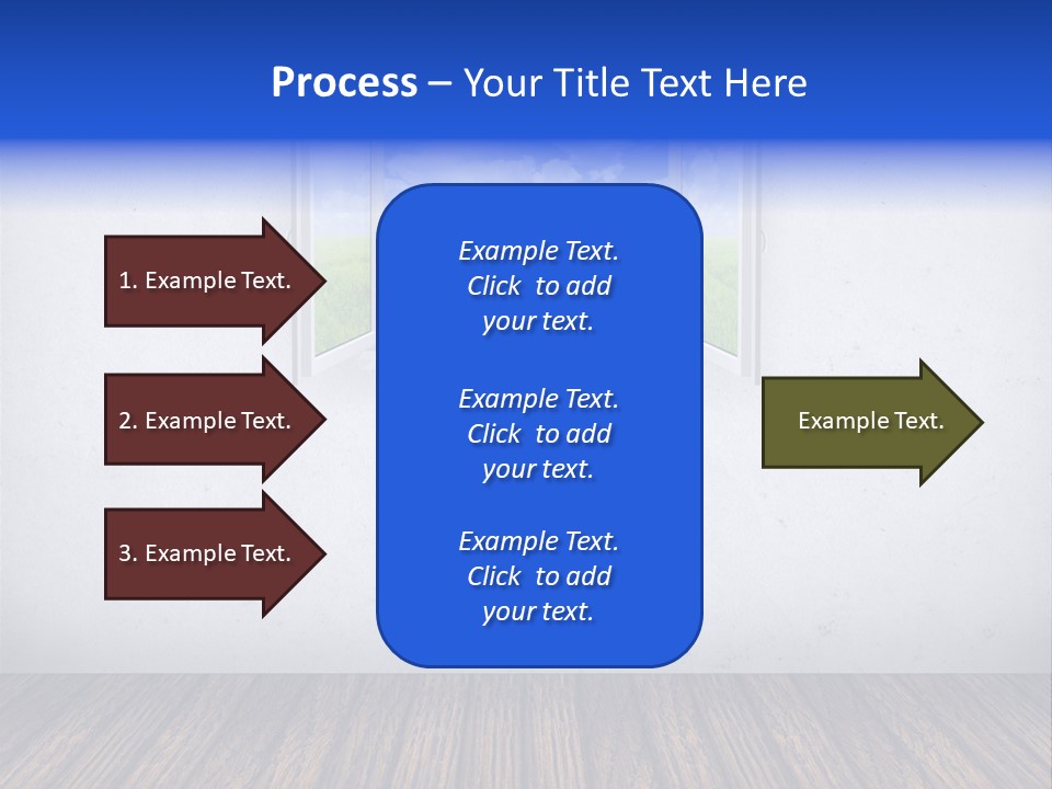 Comfort Blue Brand PowerPoint Template