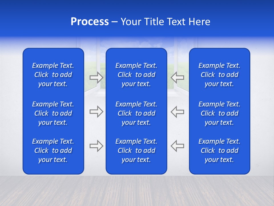 Comfort Blue Brand PowerPoint Template