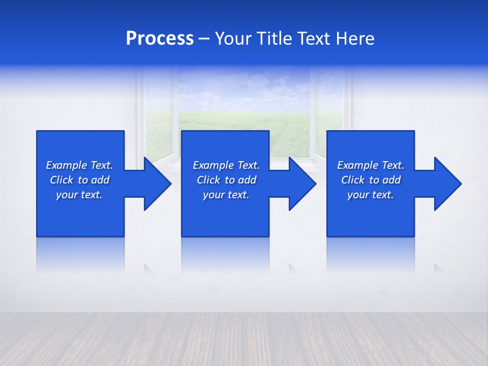 Comfort Blue Brand PowerPoint Template