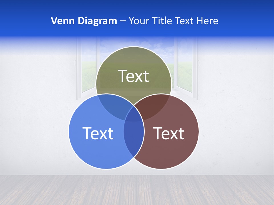 Comfort Blue Brand PowerPoint Template