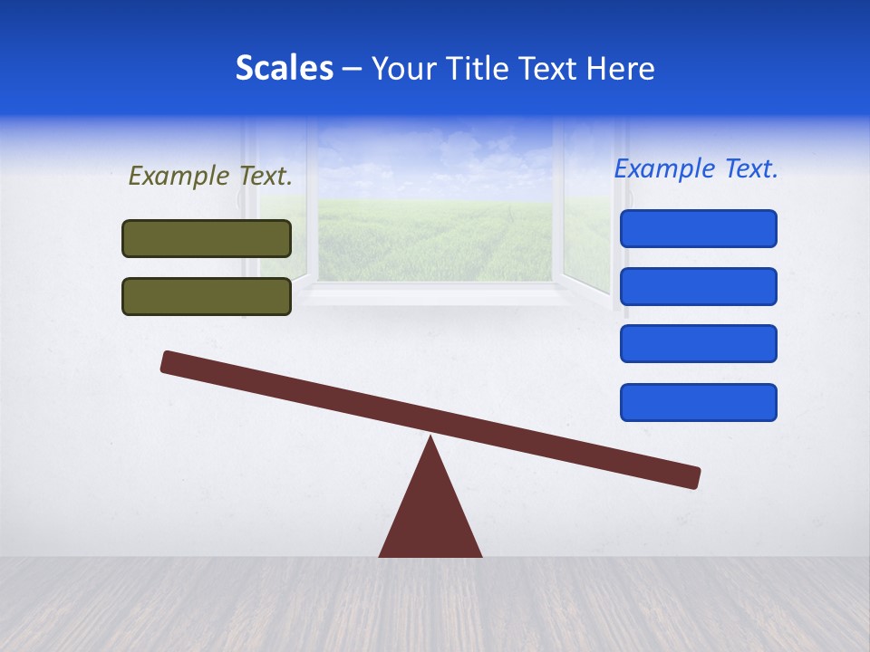 Comfort Blue Brand PowerPoint Template