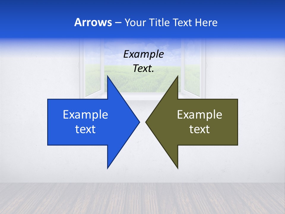 Comfort Blue Brand PowerPoint Template
