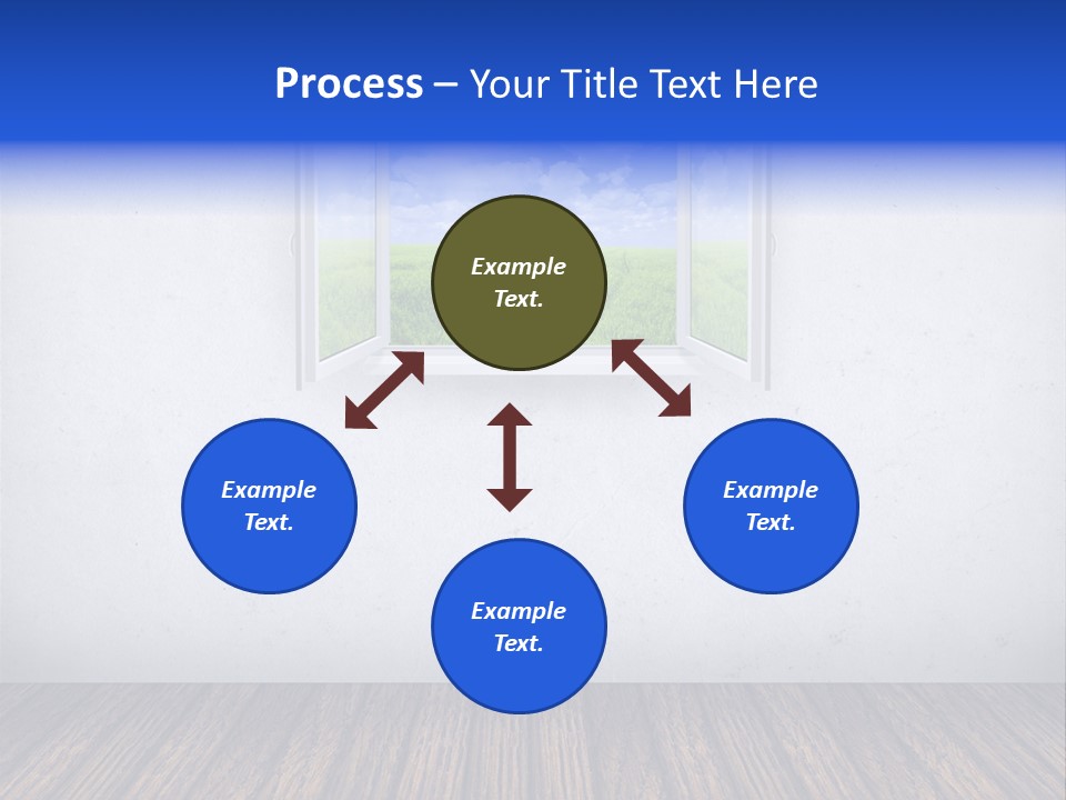 Comfort Blue Brand PowerPoint Template
