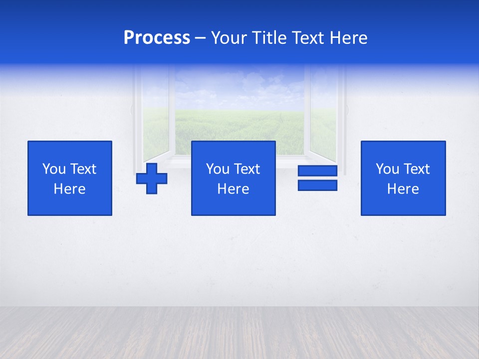 Comfort Blue Brand PowerPoint Template