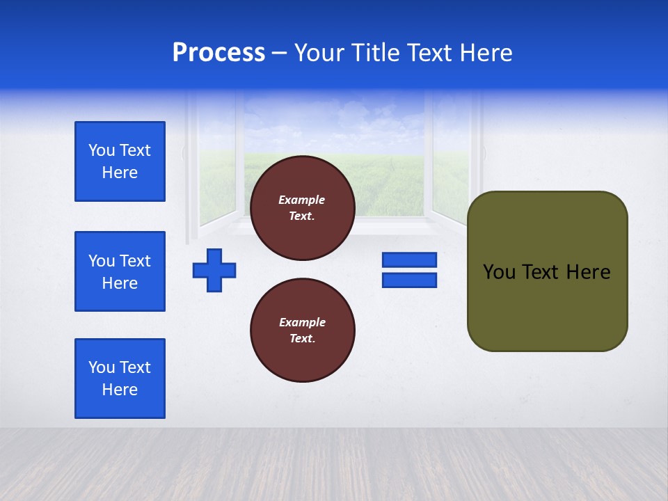 Comfort Blue Brand PowerPoint Template
