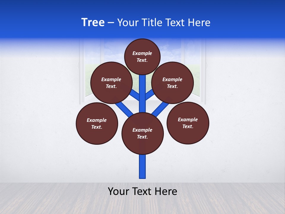 Comfort Blue Brand PowerPoint Template