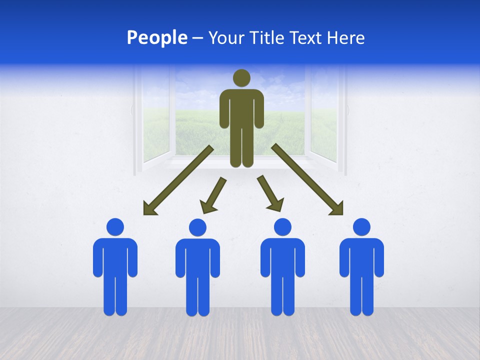 Comfort Blue Brand PowerPoint Template