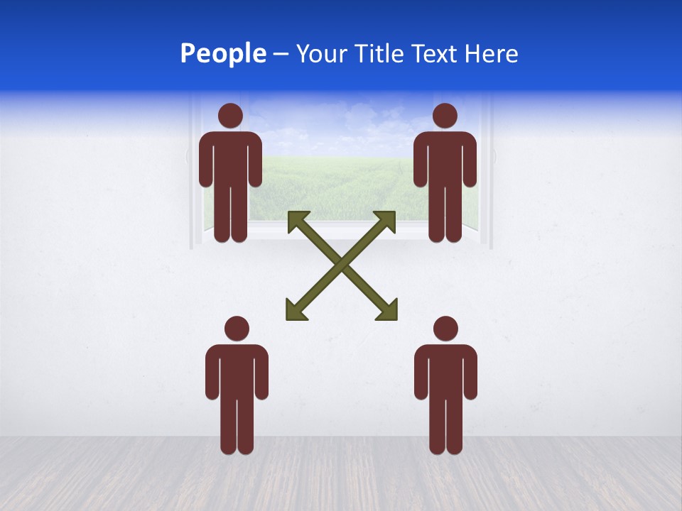 Comfort Blue Brand PowerPoint Template