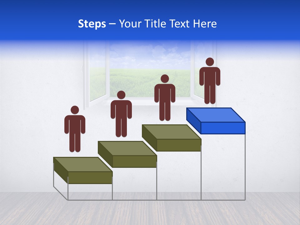 Comfort Blue Brand PowerPoint Template