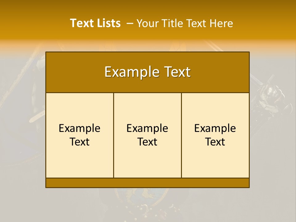 Man Combative Knight PowerPoint Template