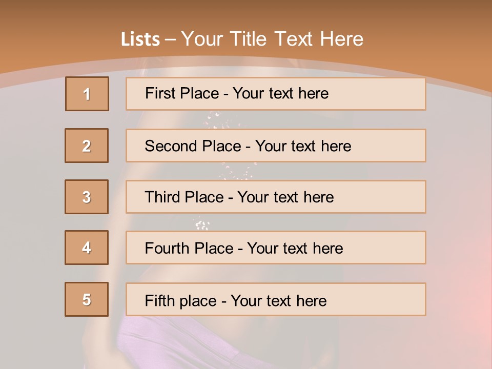 Night Light Party PowerPoint Template