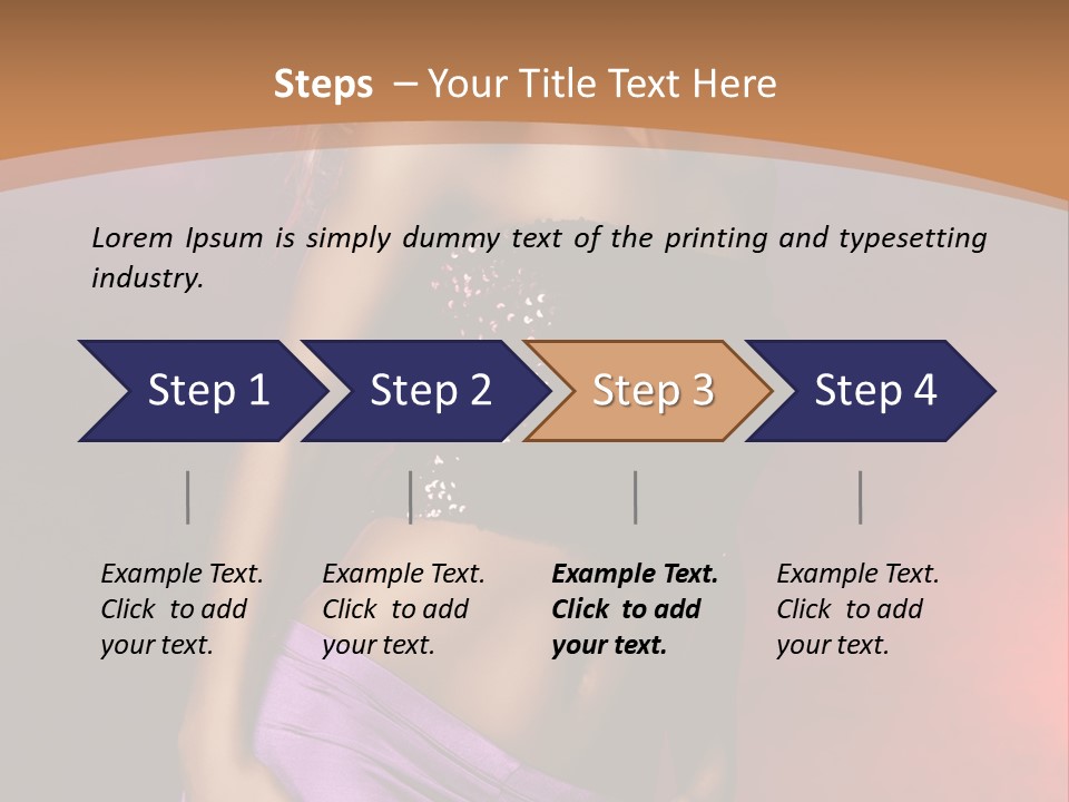 Night Light Party PowerPoint Template