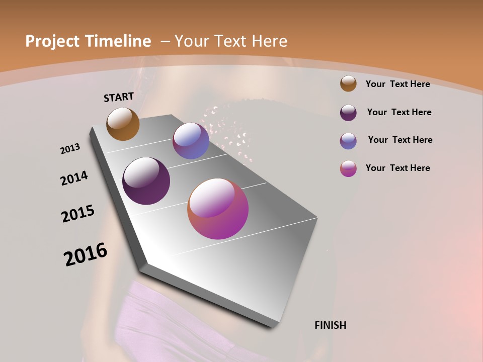 Night Light Party PowerPoint Template