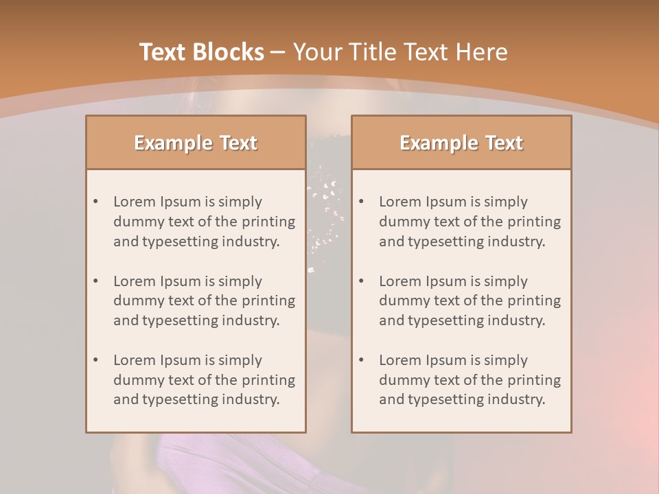 Night Light Party PowerPoint Template