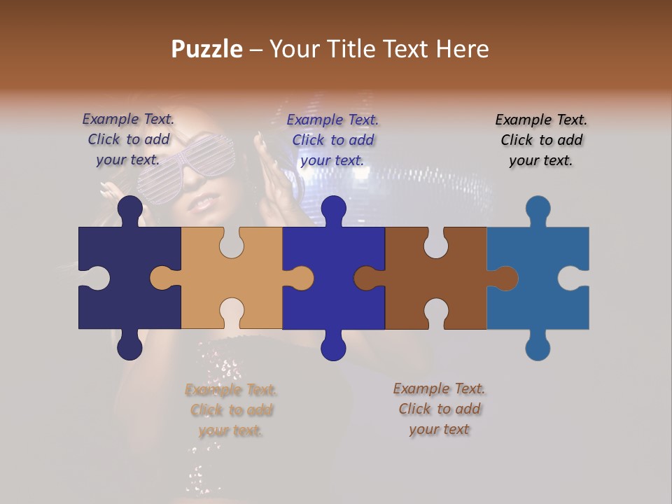 Movement Party Bling PowerPoint Template