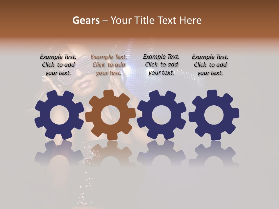 Movement Party Bling PowerPoint Template