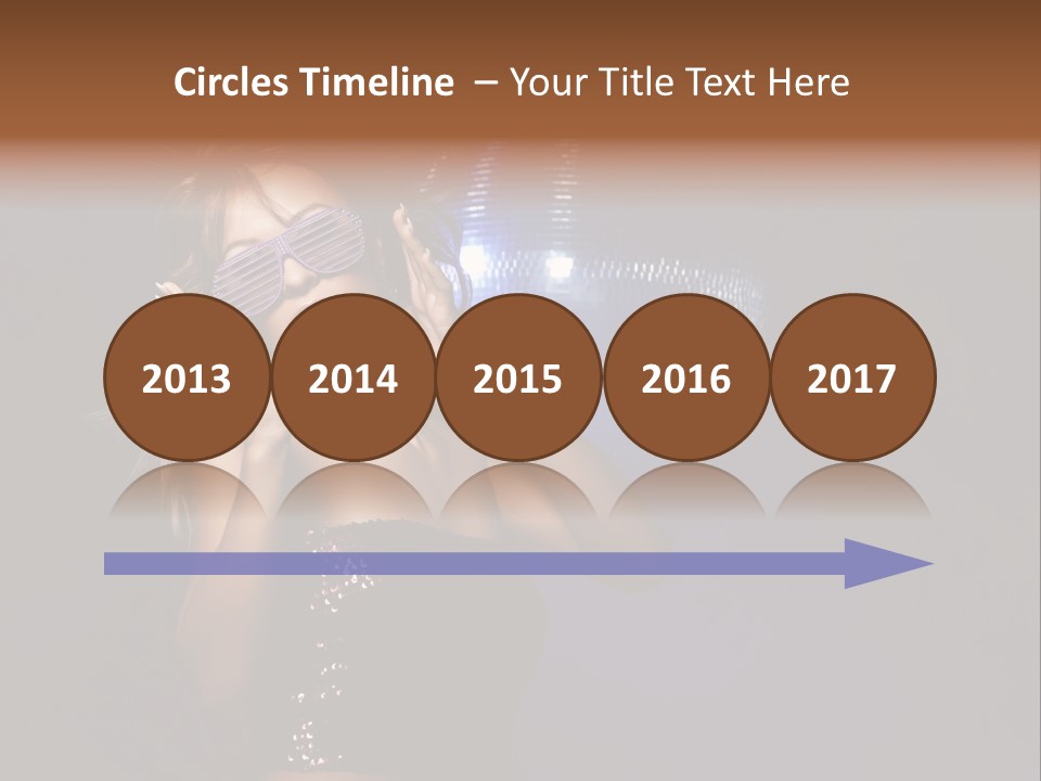 Movement Party Bling PowerPoint Template