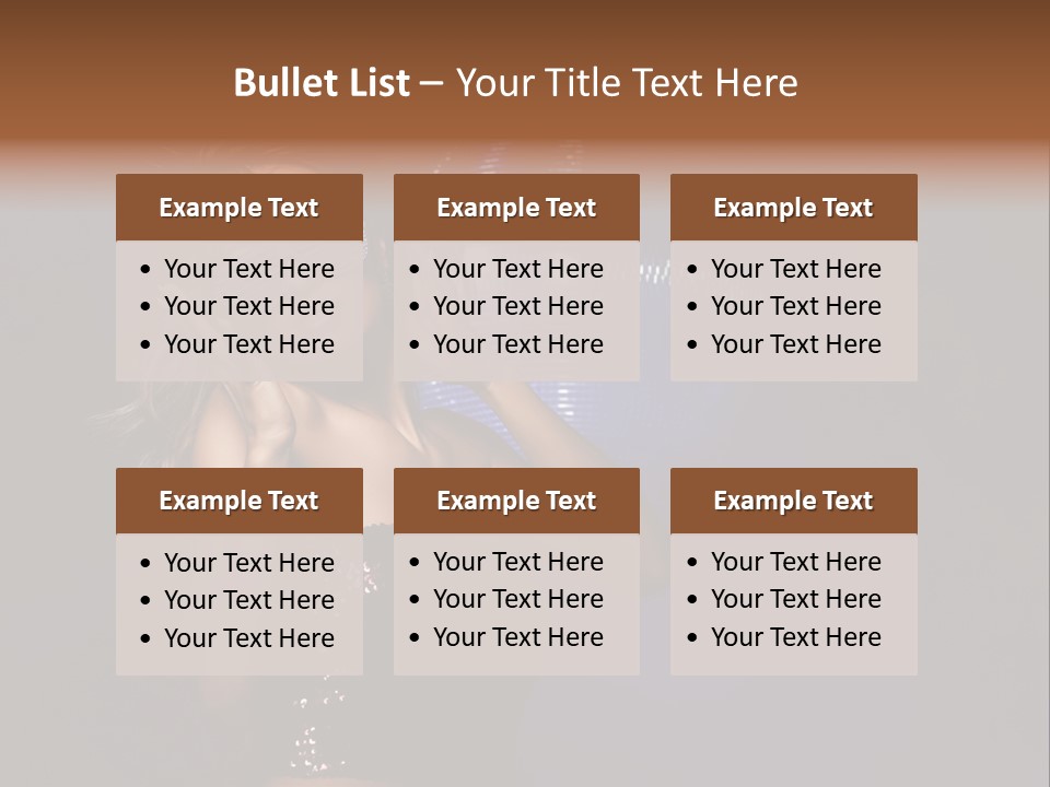 Movement Party Bling PowerPoint Template