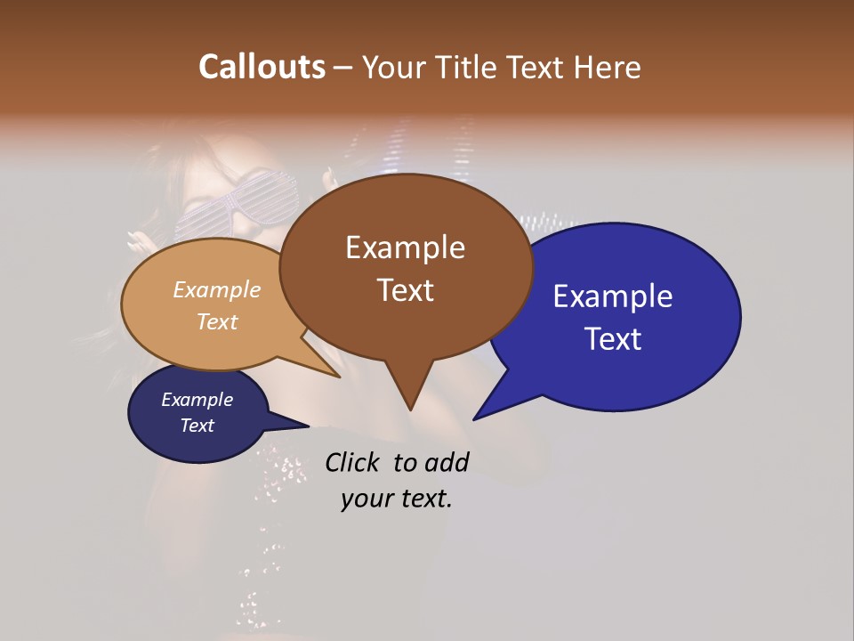 Movement Party Bling PowerPoint Template