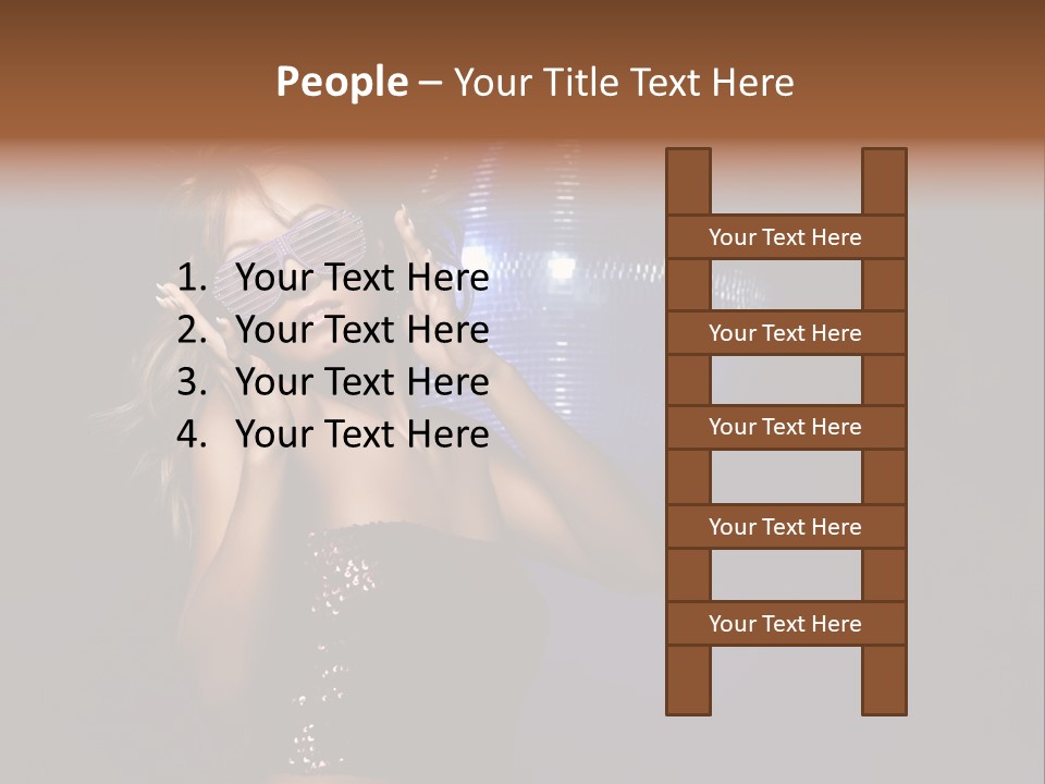 Movement Party Bling PowerPoint Template