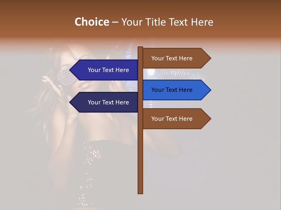Movement Party Bling PowerPoint Template