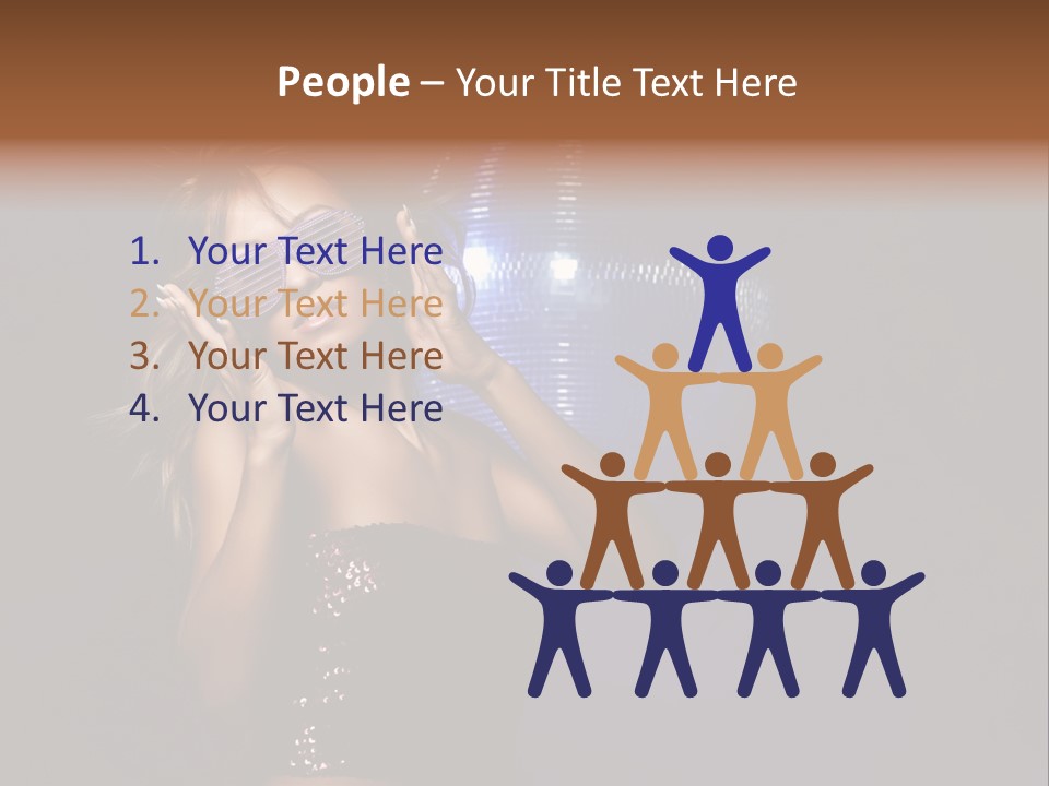 Movement Party Bling PowerPoint Template