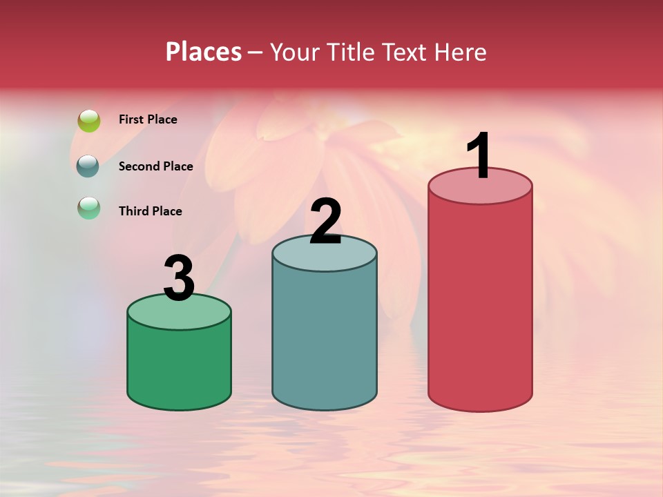 Summer Elements Bouquet PowerPoint Template