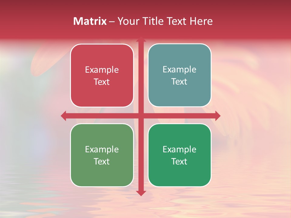 Summer Elements Bouquet PowerPoint Template