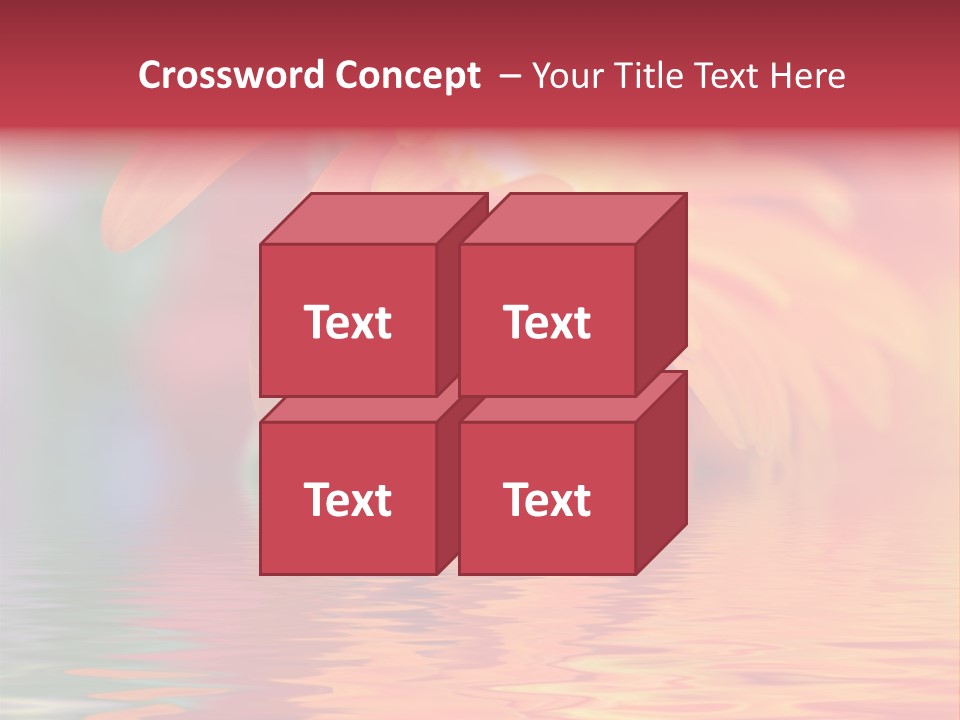 Summer Elements Bouquet PowerPoint Template