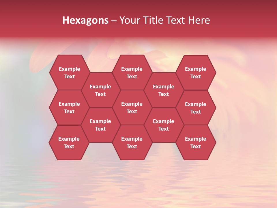 Summer Elements Bouquet PowerPoint Template