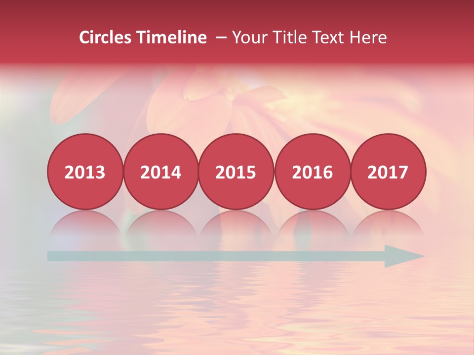 Summer Elements Bouquet PowerPoint Template