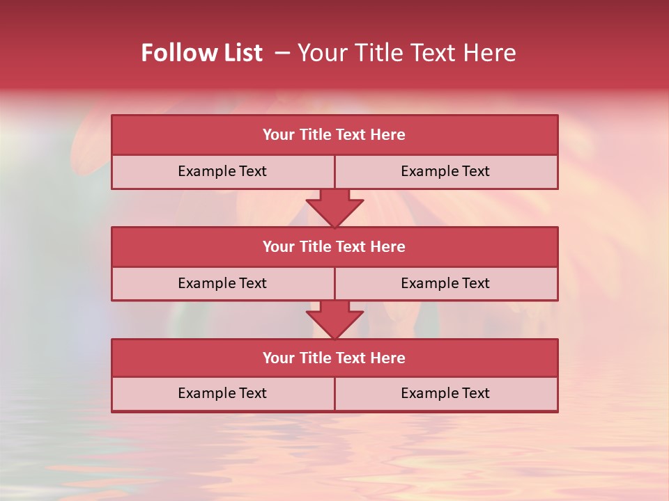 Summer Elements Bouquet PowerPoint Template