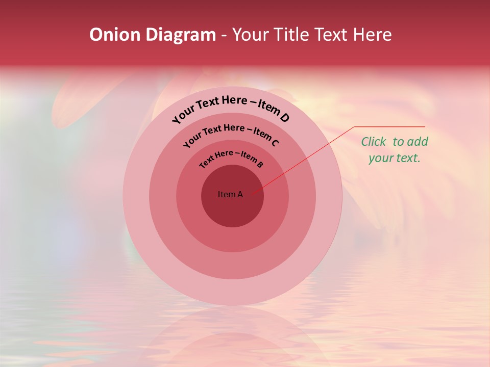 Summer Elements Bouquet PowerPoint Template