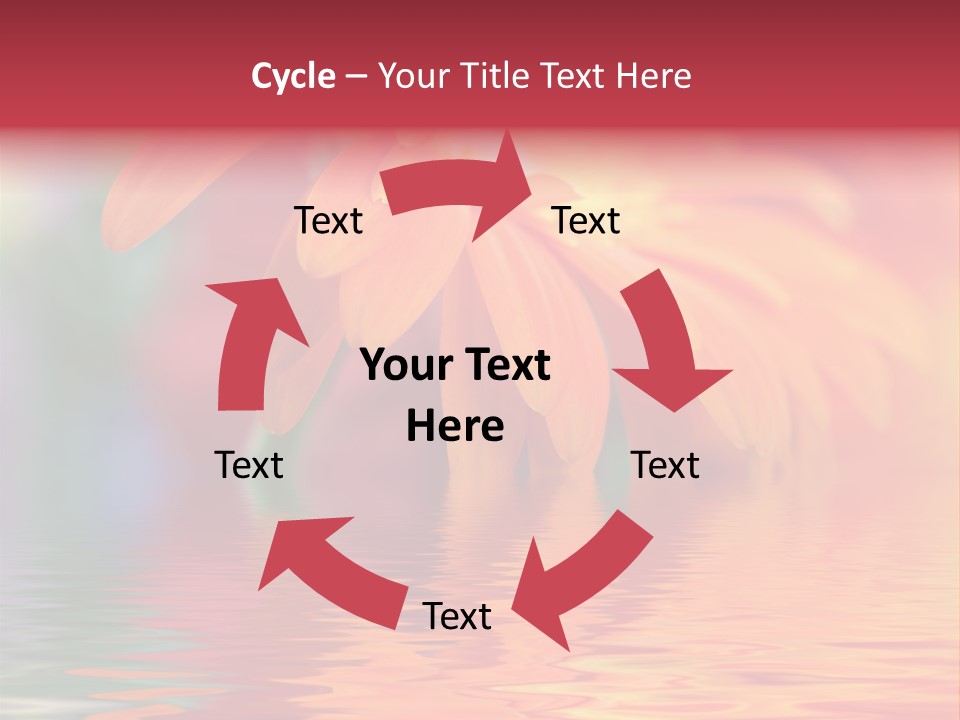 Summer Elements Bouquet PowerPoint Template