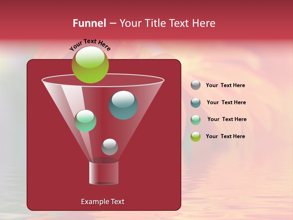 Summer Elements Bouquet PowerPoint Template