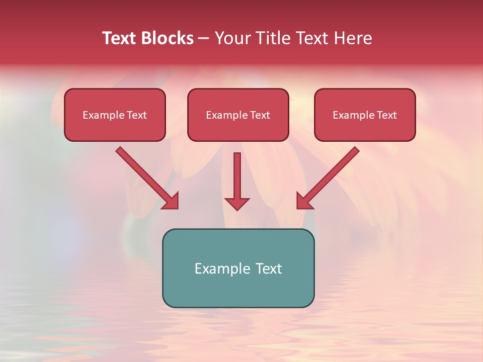 Summer Elements Bouquet PowerPoint Template
