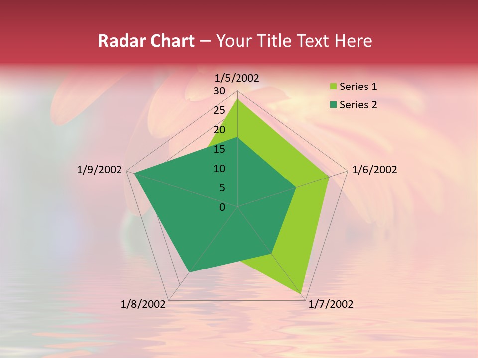 Summer Elements Bouquet PowerPoint Template