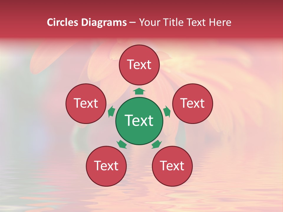 Summer Elements Bouquet PowerPoint Template