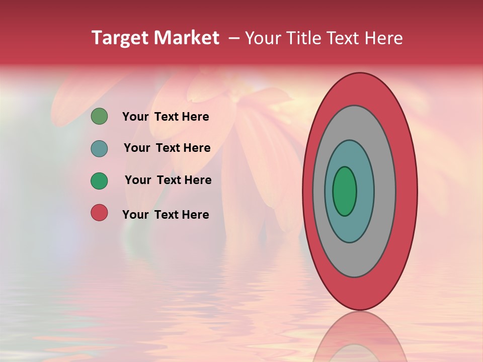 Summer Elements Bouquet PowerPoint Template