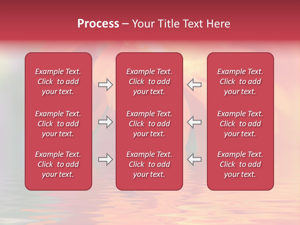 Summer Elements Bouquet PowerPoint Template
