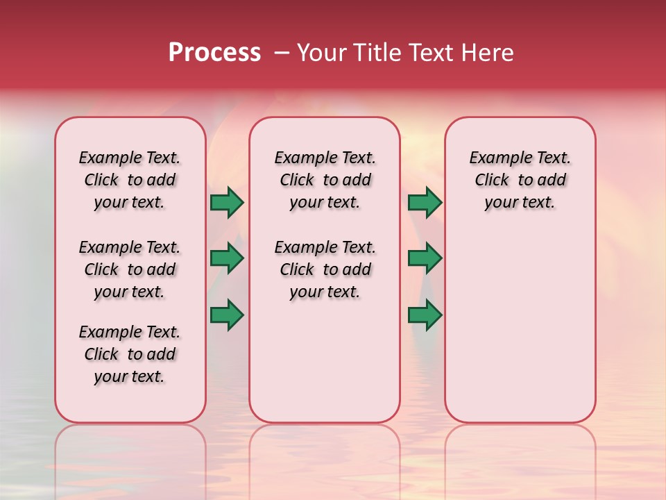 Summer Elements Bouquet PowerPoint Template