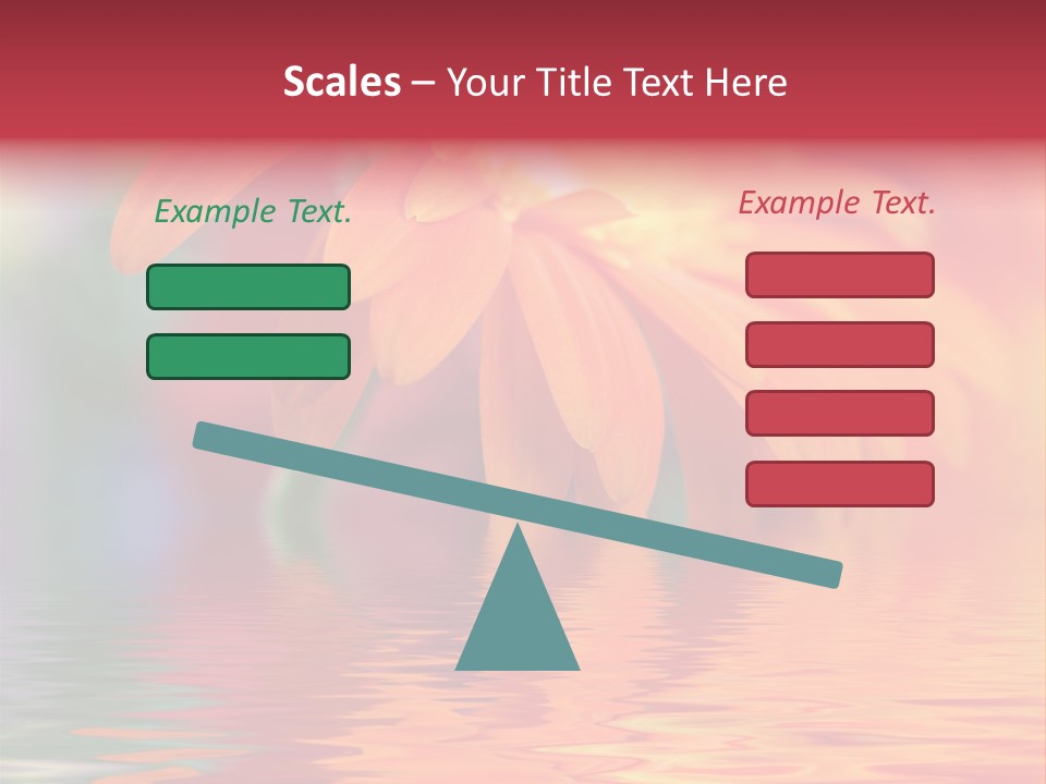 Summer Elements Bouquet PowerPoint Template