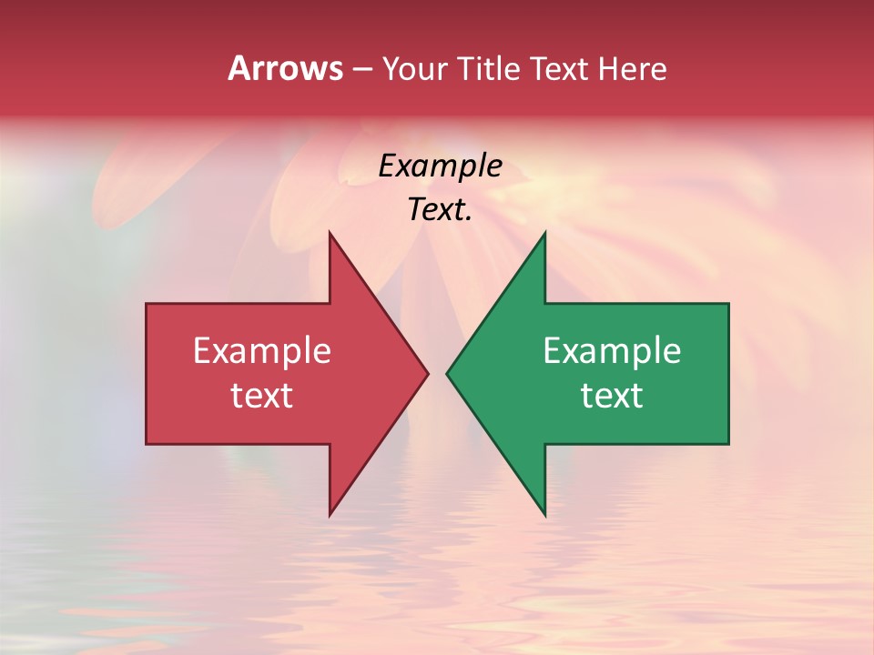 Summer Elements Bouquet PowerPoint Template