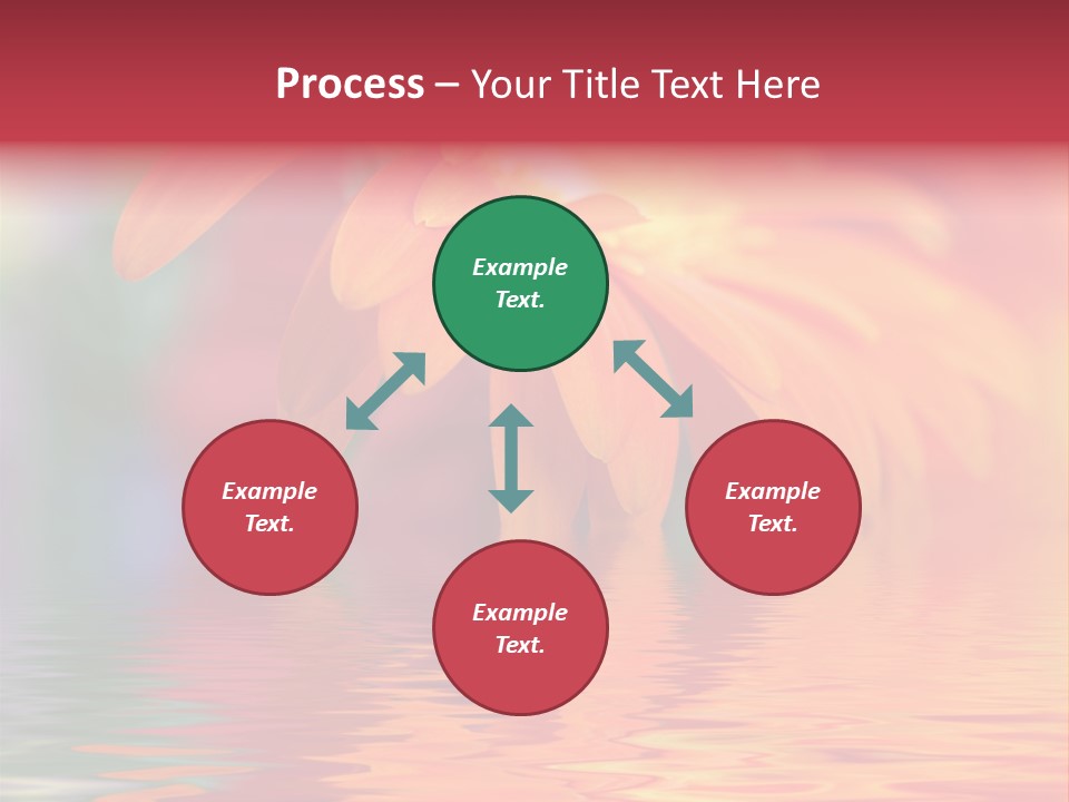 Summer Elements Bouquet PowerPoint Template
