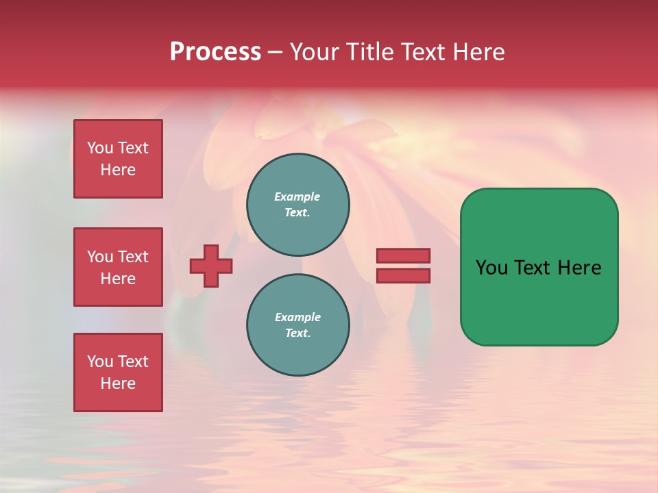 Summer Elements Bouquet PowerPoint Template