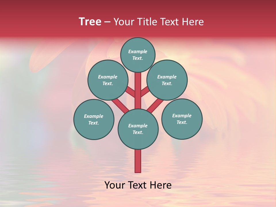 Summer Elements Bouquet PowerPoint Template