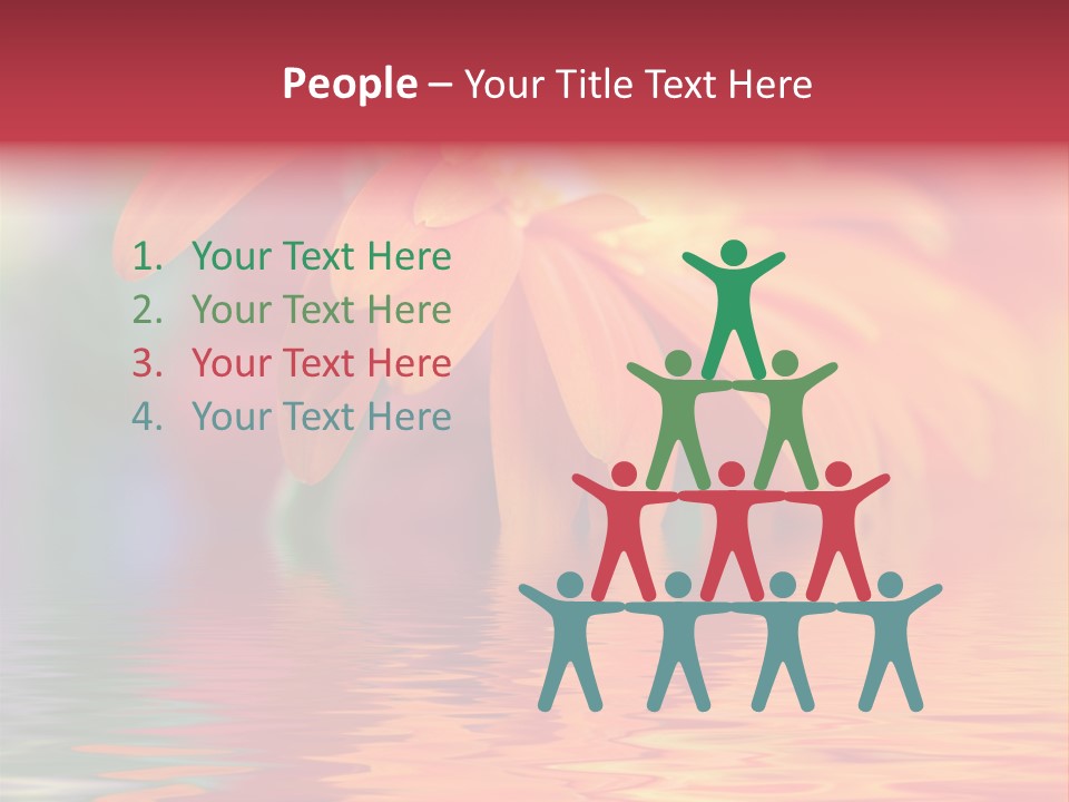 Summer Elements Bouquet PowerPoint Template