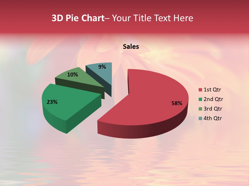Summer Elements Bouquet PowerPoint Template