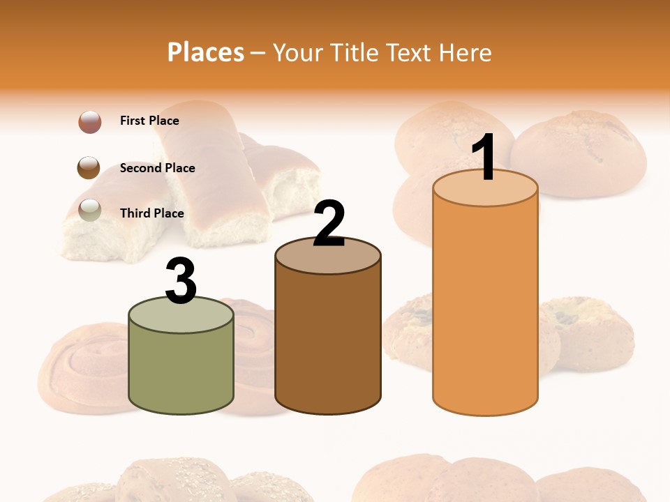 Brown Yeast Bagels PowerPoint Template