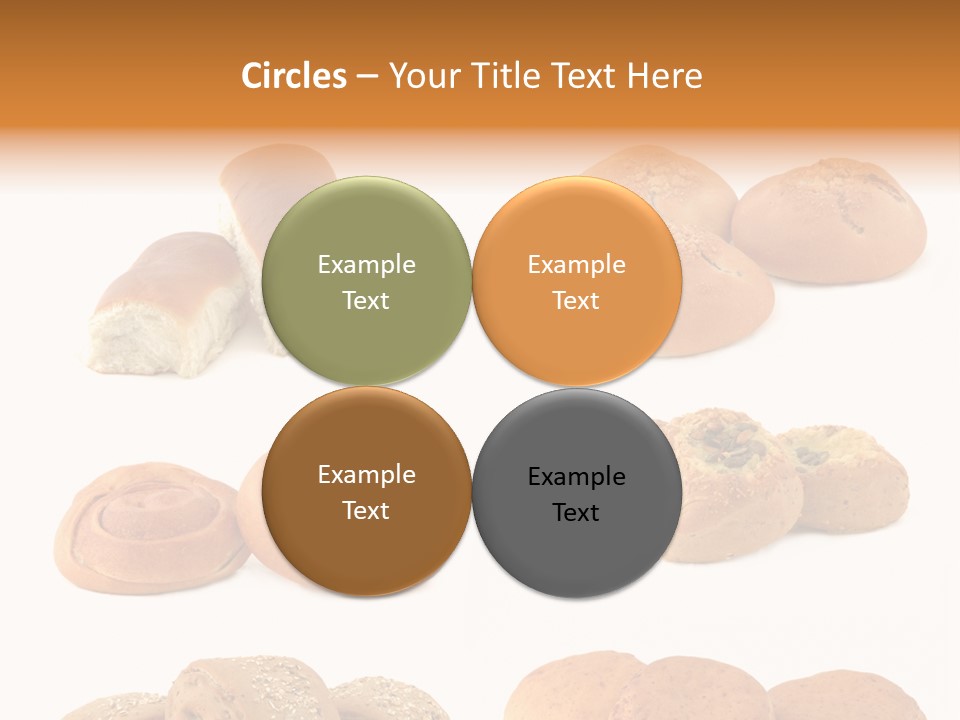 Brown Yeast Bagels PowerPoint Template